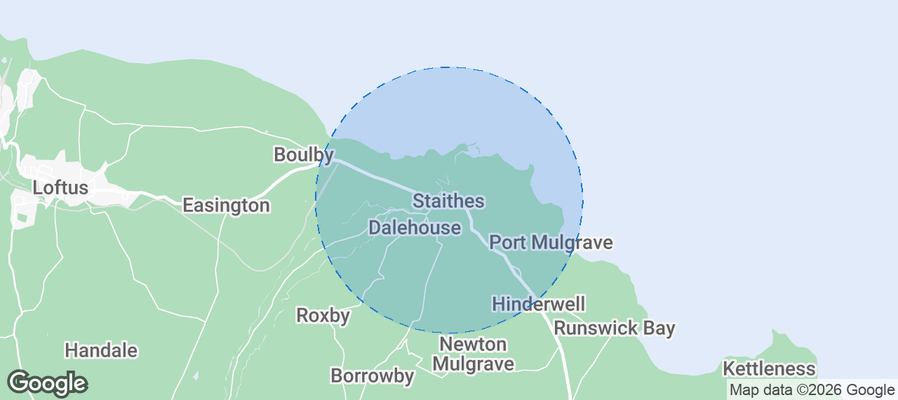 Staithes Airbnb map
